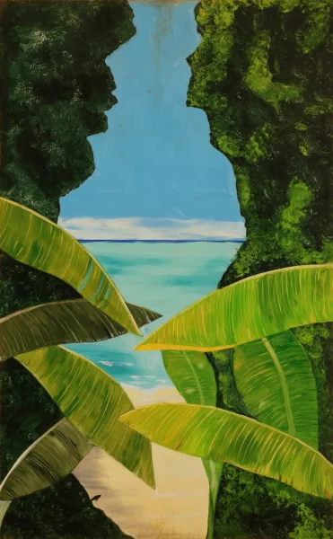 Painting Paradise found ou Monsieur Merle en vacances