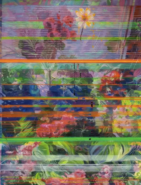 Painting Digital flowers N